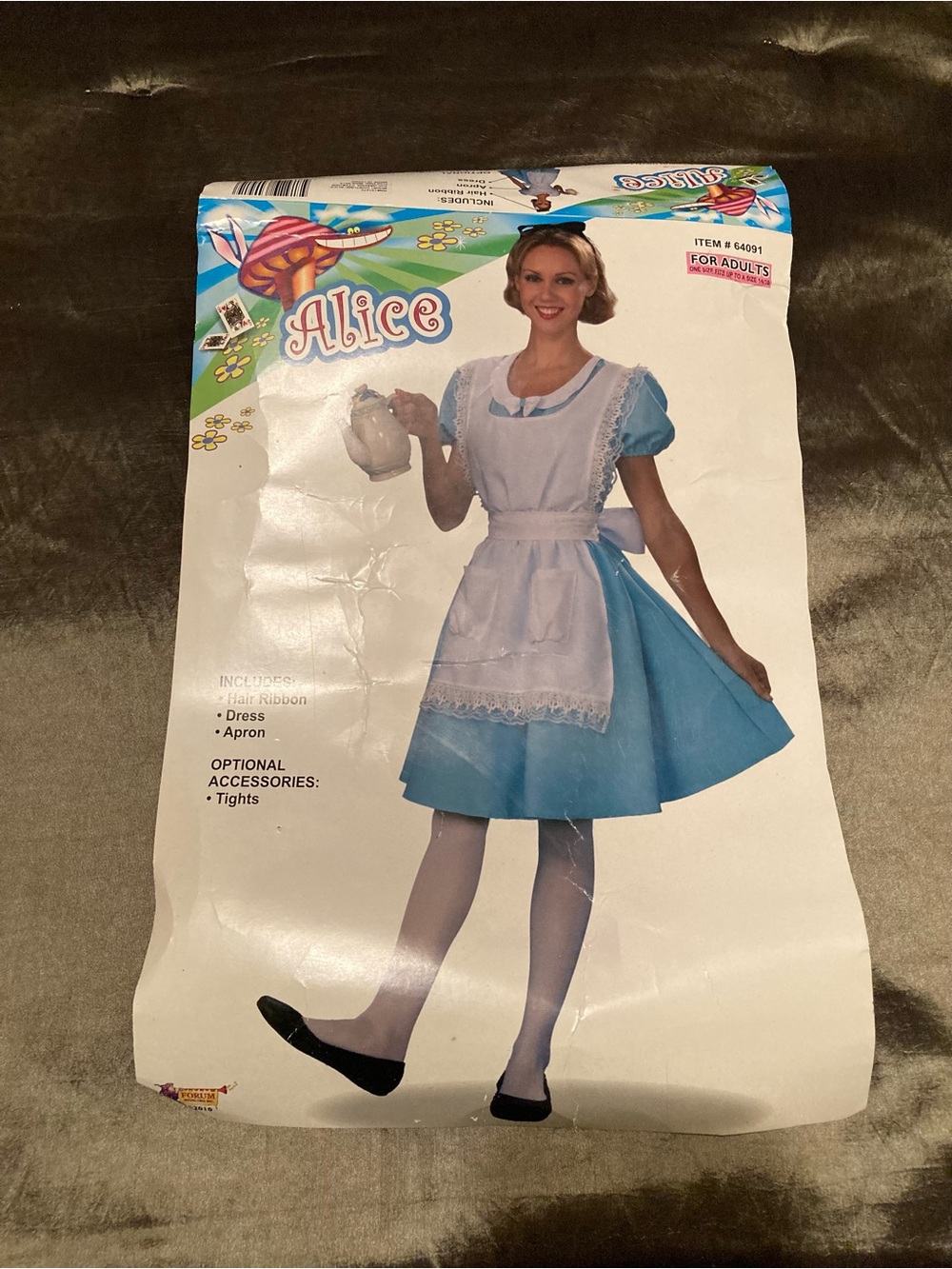 Alice of Wonderland adult  costume size 14/16